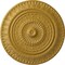 Ekena Millwork Christopher Ceiling Medallion, Hand-Painted Iridescent Gold, 26 5/8"OD x 2 1/4"P CM26CSIGS - alternate 1